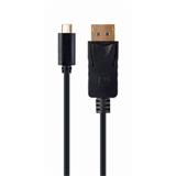 Gembird kabel USB-C (M) na DisplayPort (M), 4K, 60Hz, 2m černý