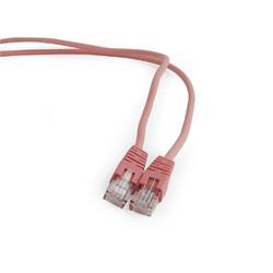 Gembird patch kabel CAT5e, UTP, 0.5 m, růžový