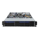 Gigabyte server G221-Z30 1xSP3 (AMD Epyc), 2x GPU,16x DDR4 RDIMM,16x2,5 HS SATA3, M.2, 2x 10Gb SFP+, IPMI, 2x 1200W plat