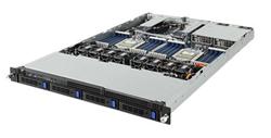 Gigabyte server R181-Z90 2xSP3 (AMD Epyc), 32x DDR4 RDIMM, 4x 3,5 HS SATA3, M.2, 2x 1GbE i350, IPMI, 2x 1200W plat
