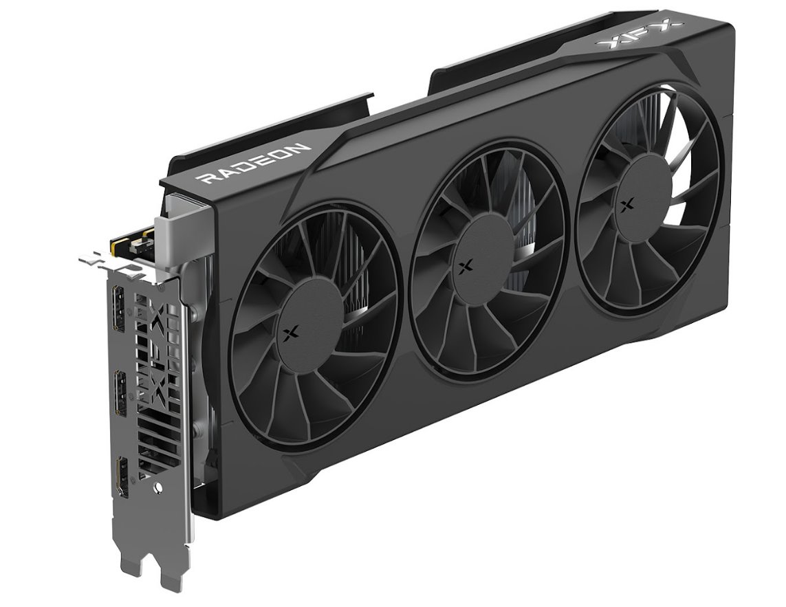GPU XFX Swift AMD Radeon RX 9060 XT OC 16GB GDDR6, triple fan