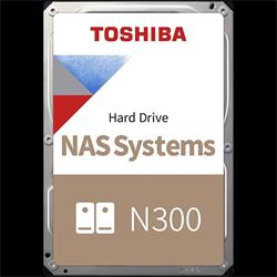 HDD NAS Toshiba N300 (3.5'' 4TB, 7200RPM, 256MB, SATA 6Gb/s), bulk