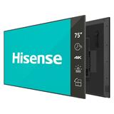 Hisense 75DM66D, 75” 4K UHD IPS Digital Signage Display - 24/7 Operation