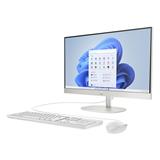 HP 24-cr0017nc AiO, INTEL i5-1334U, 23.8 1920x1080/IPS/Touch, UMA, 16GB, SSD 1TB, W11H, 2-2-0, White, WiFi+BT