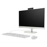 HP ProOne 245 G10 AiO 23.8 NT, Ryzen 3 7320U, 1920x1080/IPS, UMA, 8GB, SSD 256GB, FDOS, 1-1-1, WiFi/BT, White