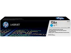 HP Toner č.126A LaserJet azurový