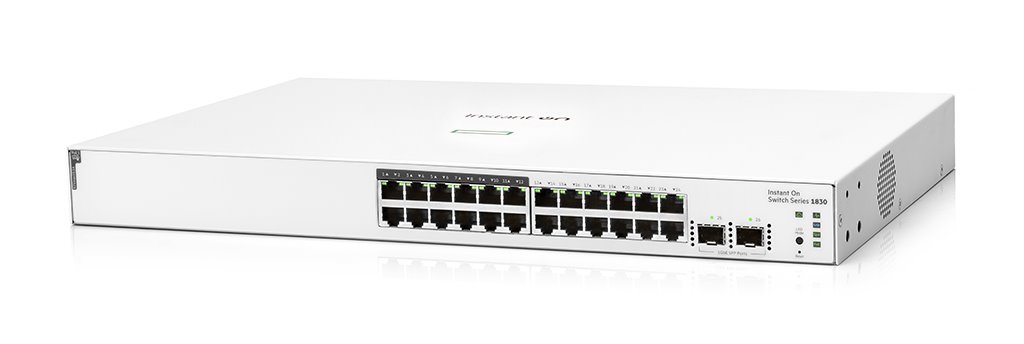 HPE NW Switch Instant On 1830 24G CL4 PoE 2SFP 195W