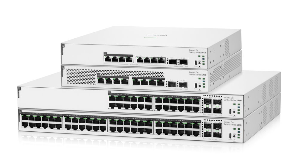 HPE NW Switch Instant On 1940 24G 4SFP+ PoE 240W