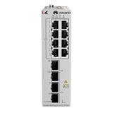 Huawei S210I-8P4SX průmyslový Switch 8G PoE+, 2SFP, 2SFP+, L2 Managed, DIN, Fanless