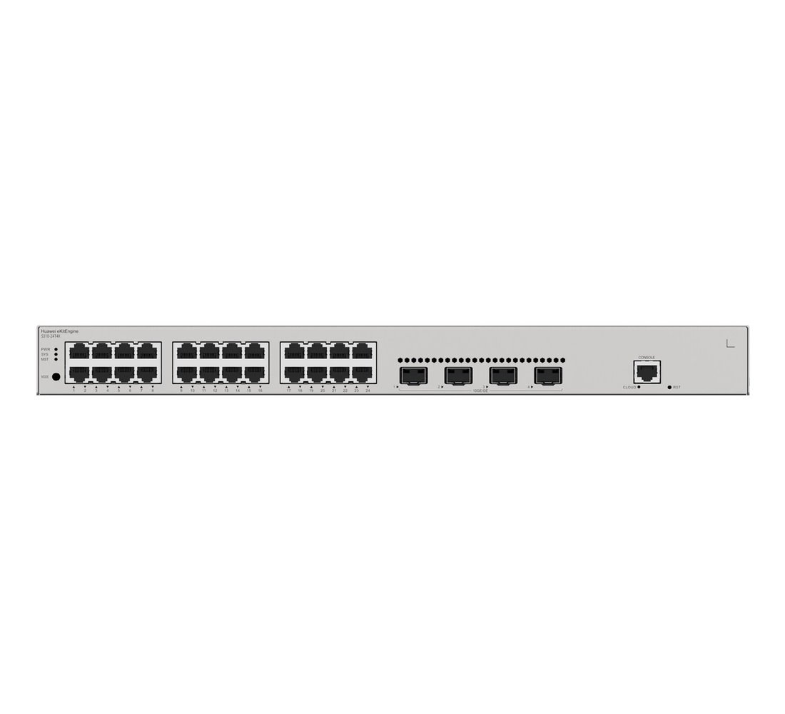 Huawei S310-24T4X Switch 24G, 4SFP+, L3 Managed, Rack