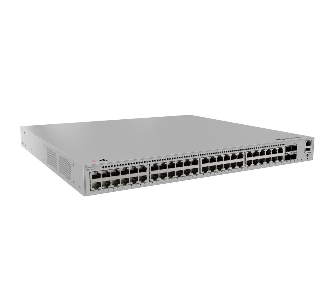 Huawei S310-48HP4X Switch 48G PoE, 4SFP+, L3 Managed, Rack