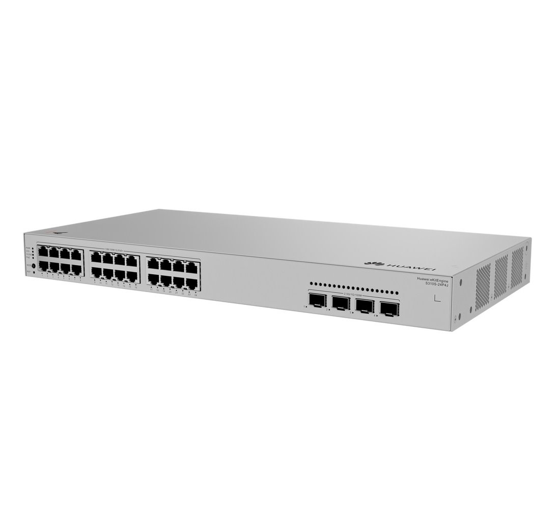 Huawei S310S-24P4JX Switch 24G PoE, 2x 2.5G SFP, 2SFP+, L3 Managed, Rack