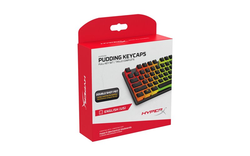 HyperX Pudding Keycaps - White
