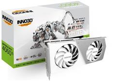 INNO3D NVIDIA GEFORCE RTX 4060 Ti TWIN X2 OC WHITE 16GB GDDR6