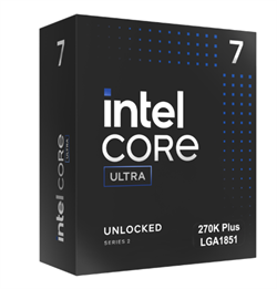 Intel® Core™ Ultra 7 processor 270K Plus up to 5.50 GHz/24C/24T,36MB Cache/Intel