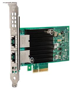 Intel® Ethernet Converged Network Adapter X550-T2, (MOQ 5ks) low profile bracket