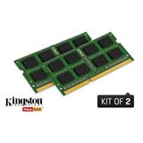 Kingston DDR3 16GB (Kit 2x8GB) SODIMM 1600MHz CL11 DR x8
