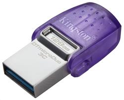 Kingston flash disk 128GB DT MicroDuo 3C USB A + USB-C