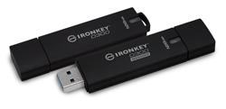 Kingston flash disk 128GB IronKey Enterprise D300 šifrovaný FIPS Level 3 Managed USB 3.0