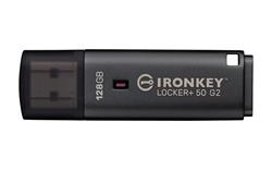 Kingston flash disk 128GB IronKey Locker+ 50 G2 FIPS 197 AES-256