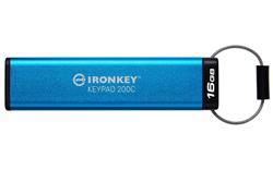 Kingston flash disk 16GB USB-C IronKey Keypad 200C, FIPS 140-3 Lvl 3 (Pending) AES-256