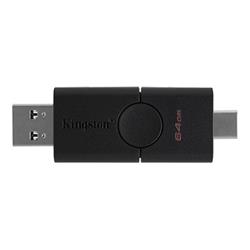 Kingston flash disk 64GB DT DUO USB 3.2 Gen 1 + Typ C