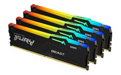 Kingston FURY Beast DDR4 64GB (Kit 4x16GB) 2666MHz 1Gx8 DIMM CL16 RGB