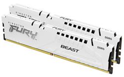 Kingston FURY Beast DDR5 32GB (Kit 2x16GB) 6000MT/s DIMM CL30 EXPO White