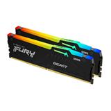 Kingston FURY Beast DDR5 32GB (Kit 2x16GB) 6000MT/s DIMM CL30 RGB EXPO