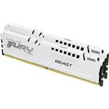 Kingston FURY Beast DDR5 32GB (Kit 2x16GB) 6000MT/s DIMM CL36 White EXPO