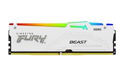 Kingston FURY Beast White DDR5 16GB 6000MT/s DIMM CL36 RGB EXPO