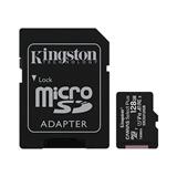 Kingston paměťová karta 128GB Canvas Select Plus microSDXC 100R A1 C10 Card + ADP