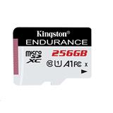 Kingston paměťová karta 256GB Endurance microSDXC UHS-I C10 A1 (čtení/zápis: 95/45MB/s)