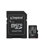 Kingston paměťová karta 512GB Canvas Select Plus Gen 3 microSDXC 150R A1 C10 Card + ADP