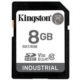Kingston paměťová karta 8GB Industriální SDHC UHS-I C10
