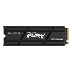 Kingston SSD 1000GB Fury Renegade PCIe 4.0 NVMe M.2 (čtení/zápis: 7300/6000MB/s; 900K/1M IOPS) Heatsink