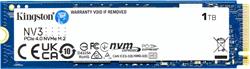 Kingston SSD 1000GB NV3 NVMe™ PCIe M.2 2280 (ctení/zápis: 6000/5000MB/s;)