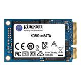 Kingston SSD 512GB KC600 mSATA 3D TLC SM2259 (ctení/zápis: 550/520MB/s)
