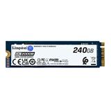 Kingston SSD DC2000B 240GB M.2 PCIe 4.0 NVMe x4 2280 (čtení/zápis: 4500/400MBs)