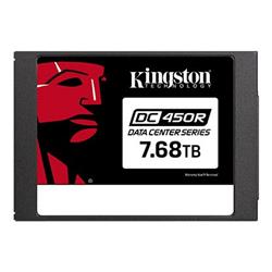 Kingston SSD DC450R 7680GB SATA III 2.5" 3D TLC (ctení/zápis: 560/504MBs; 99/19k IOPS; 0.3 DWPD) - Read-centric