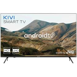 KIVI - 32" (81cm), HD LED TV, Google Android TV 9, HDR10, DVB-T2, DVB-C, WI-FI, Google Voice Search