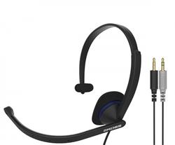KOSS Headset CS195, 20Hz - 22kHz, 102dB/mW, 2.4m, 3.5mm jack, mikrofon - černá