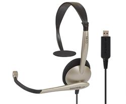 KOSS Headset CS95 USB, 30Hz - 16kHz, 91dB/mW, 2.4m, mikrofon - zlatá