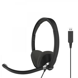 KOSS sluchátka CS295 USB, 20Hz - 22kHz, 2.4m, mikrofon - černá