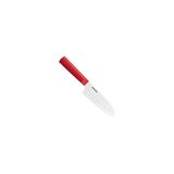 Kyocera keramický nůž, Chowa Series, Nůž santoku, 14 cm, bílá čepel, červená rukojeť, TK-140 WH-RD
