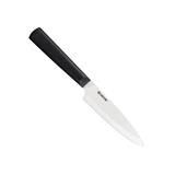 Kyocera keramický nůž, Chowa Series, Univerzální nůž, 11 cm, bílá čepel, černá rukojeť, TK-110 WH-BK