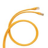 LEGRAND LINKEO C Patch kabel Cat. 6A, nestíněný U/UTP 1m - žlutý