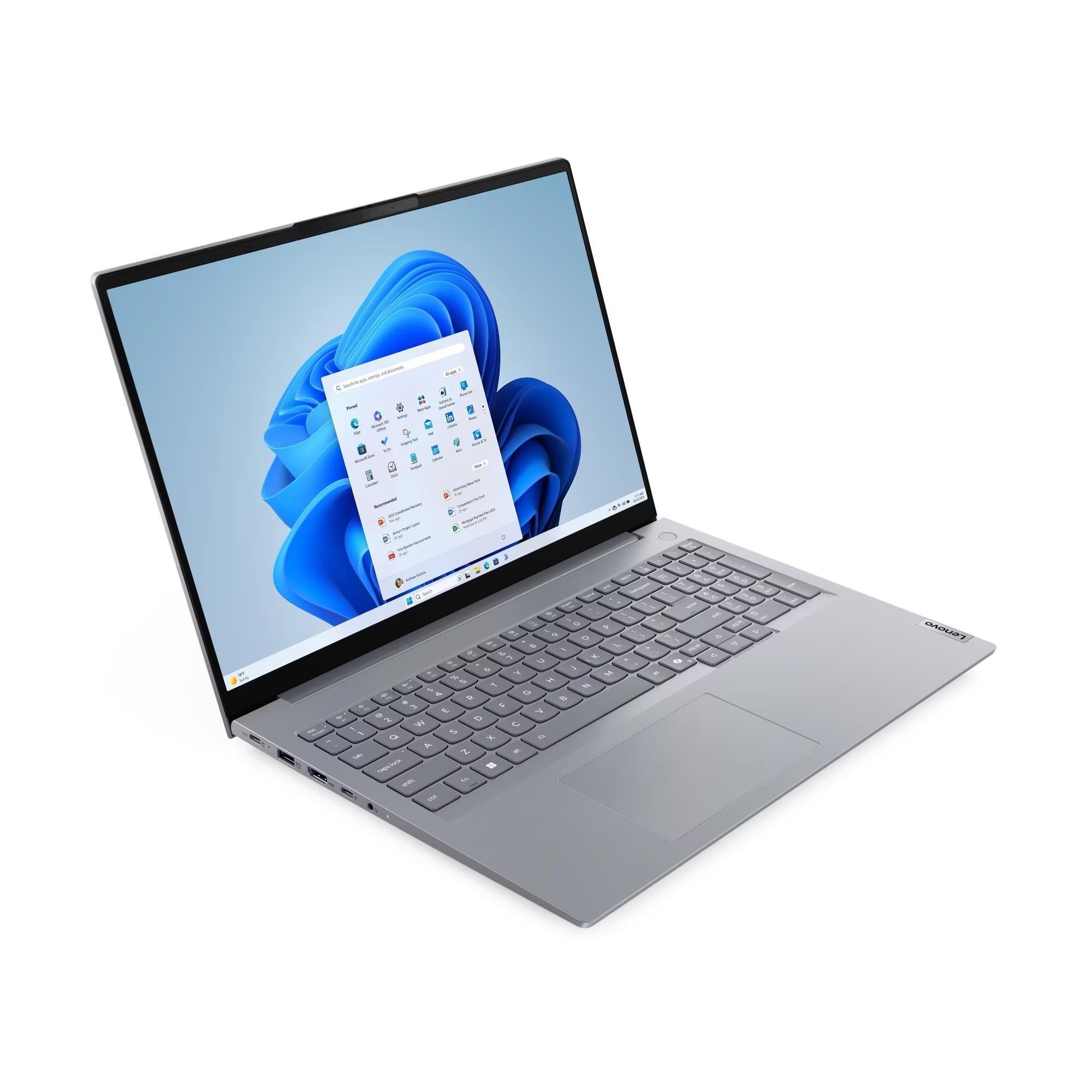 Lenovo ThinkBook 16 G9, Intel® Ultra 7 355, 16" WUXGA(1920x1200) IPS, Intel® Graphics, 32GB, 512GB SSD, W11Pro, šedá,3R
