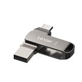 Lexar flash disk 64GB - JumpDrive D400 Dual USB-C & USB-A 3.1 (čtení až 130MB/s)