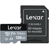 Lexar paměťová karta 128GB High-Performance 1066x microSDXC™ UHS-I, (čtení/zápis:160/120MB/s) C10 A2 V30 U3